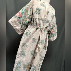 Vintage towel dress, terry cloth, swimsuit cover-up, pool cover up terrycloth
